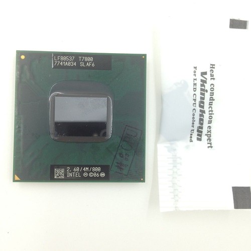 Intel core duo t7800 - 2,