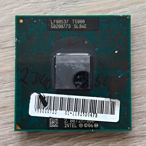 Intel core duo mobile t5800 - intel,