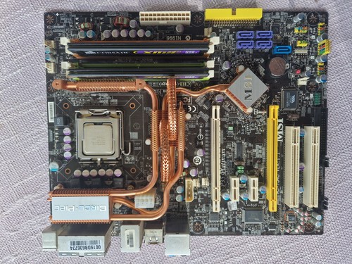 Bundle msi p35 - p35, platinum