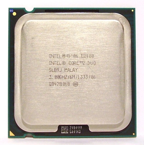 Cpu intel core duo e8400 - cpu,