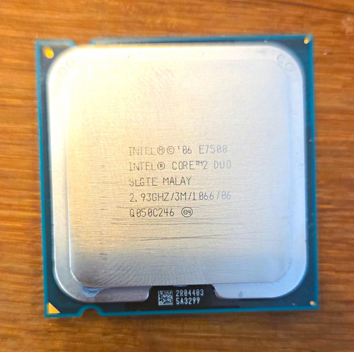 Intel core duo e7500 - core, 2