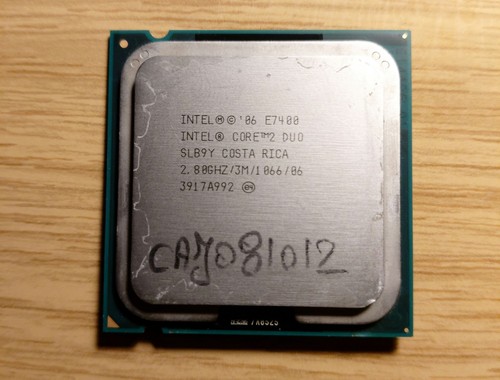 Intel core duo e7400 - intel,