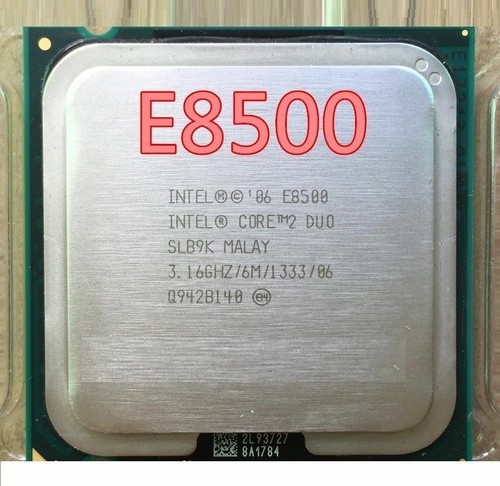 Intel core duo - core, e8500