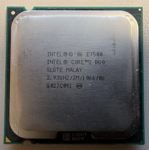 Cpu intel core 2 duo - , intel®